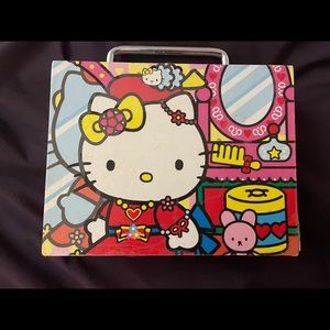 Hello Kitty Handmade Jewelry Box with Mirror